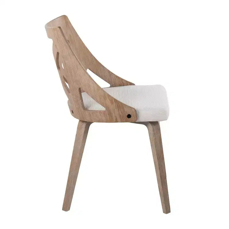 Lot de 2 chaises de salle à manger Charlotte - LumiSource