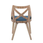 Lot de 2 chaises de salle à manger Charlotte - LumiSource