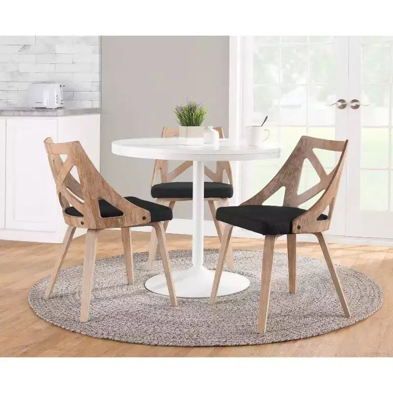Lot de 2 chaises de salle à manger Charlotte - LumiSource