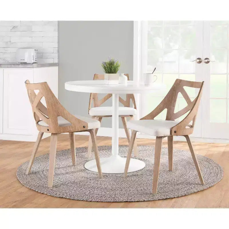 Lot de 2 chaises de salle à manger Charlotte - LumiSource