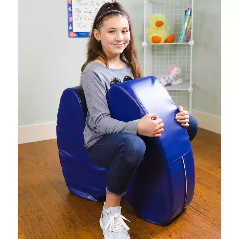 Bouncyband Sensory Soft Squeeze Seat - Siège sensoriel pour enfants, Assise flexible pour la salle de classe