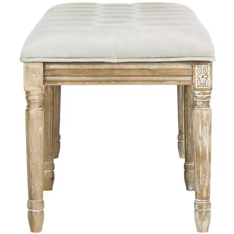 Banc Traditionnel Tufté Rocha - FOX6231 - Safavieh Couture