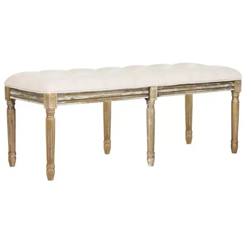 Banc Traditionnel Tufté Rocha - FOX6231 - Safavieh Couture