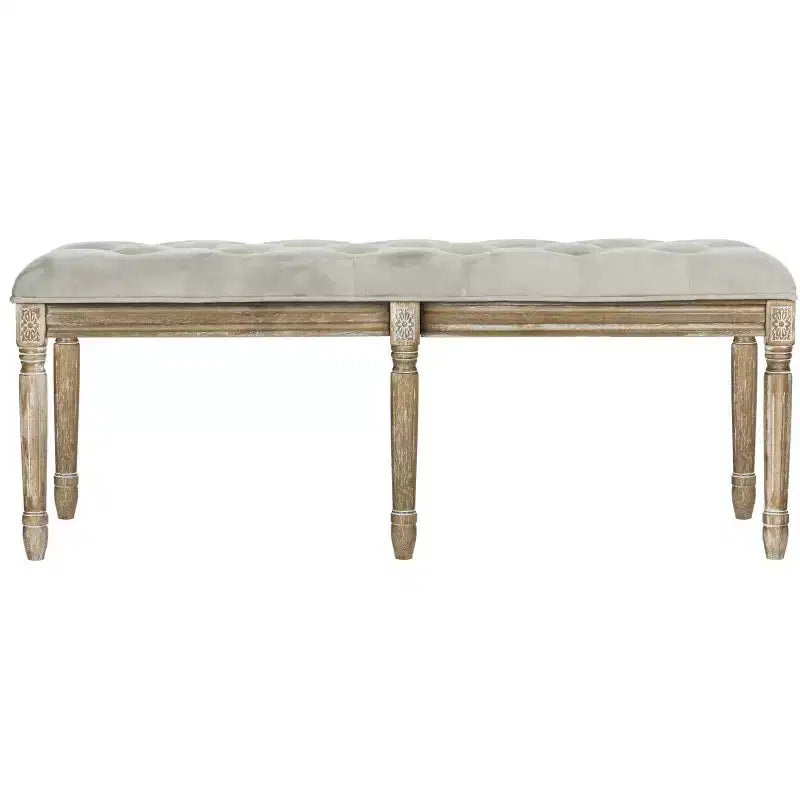 Banc Traditionnel Tufté Rocha - FOX6231 - Safavieh Couture