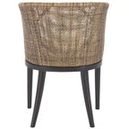 Fauteuil Beningo - SEA4001 - Marron/Blanc - Safavieh
