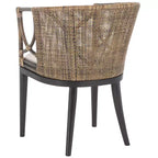Fauteuil Beningo - SEA4001 - Marron/Blanc - Safavieh