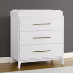Commode Delta Children Spencer à 3 tiroirs avec plateau à langer