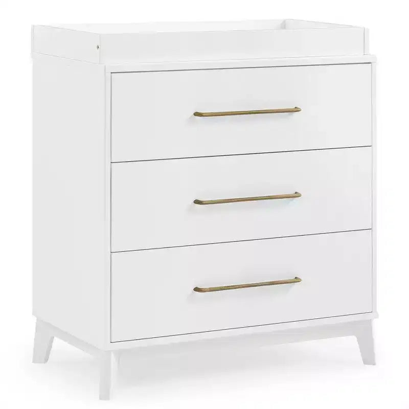 Delta Children Spencer 3 Drawer Dresser with Changing Topper