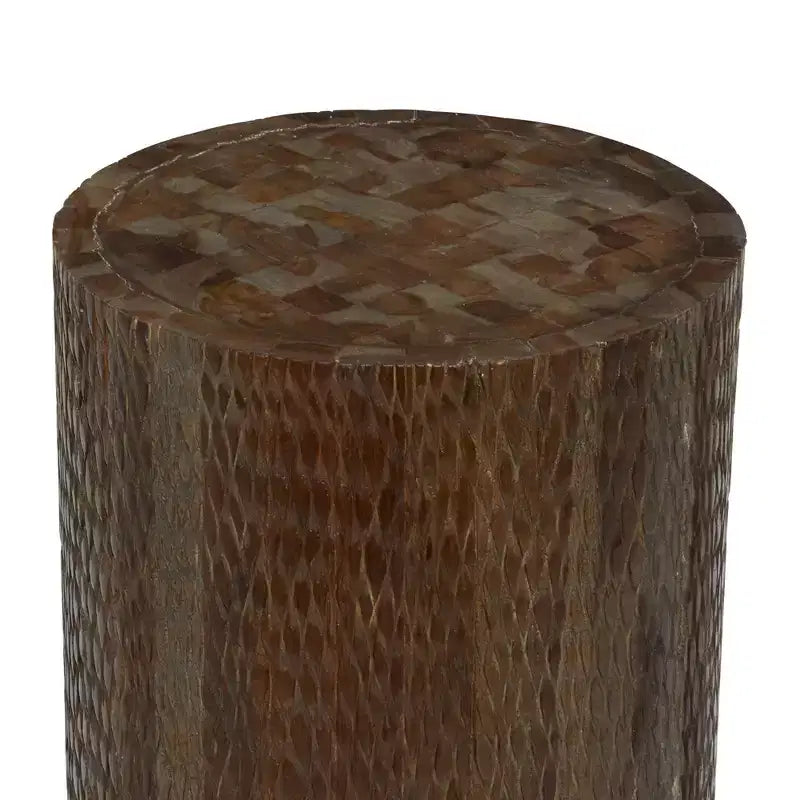 Tabouret d'appoint en teck côtier - Olivia & May