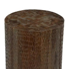 Tabouret d'appoint en teck côtier - Olivia & May