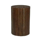Tabouret d'appoint en teck côtier - Olivia & May