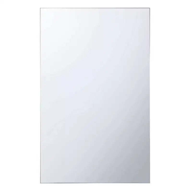 Armoire à pharmacie de salle de bain Fine Fixtures - Porte simple, encastrée/en saillie - Charnière droite/gauche - Intérieur miroir