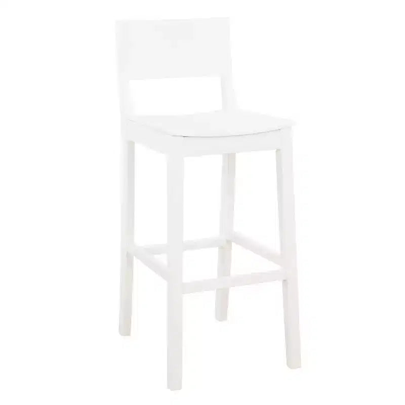 Lot de 2 tabourets de bar en bois massif Elizabeth de 76 cm - Linon