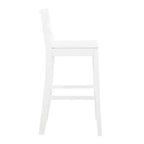 Lot de 2 tabourets de bar en bois massif Elizabeth de 76 cm - Linon
