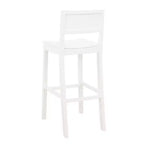 Lot de 2 tabourets de bar en bois massif Elizabeth de 76 cm - Linon