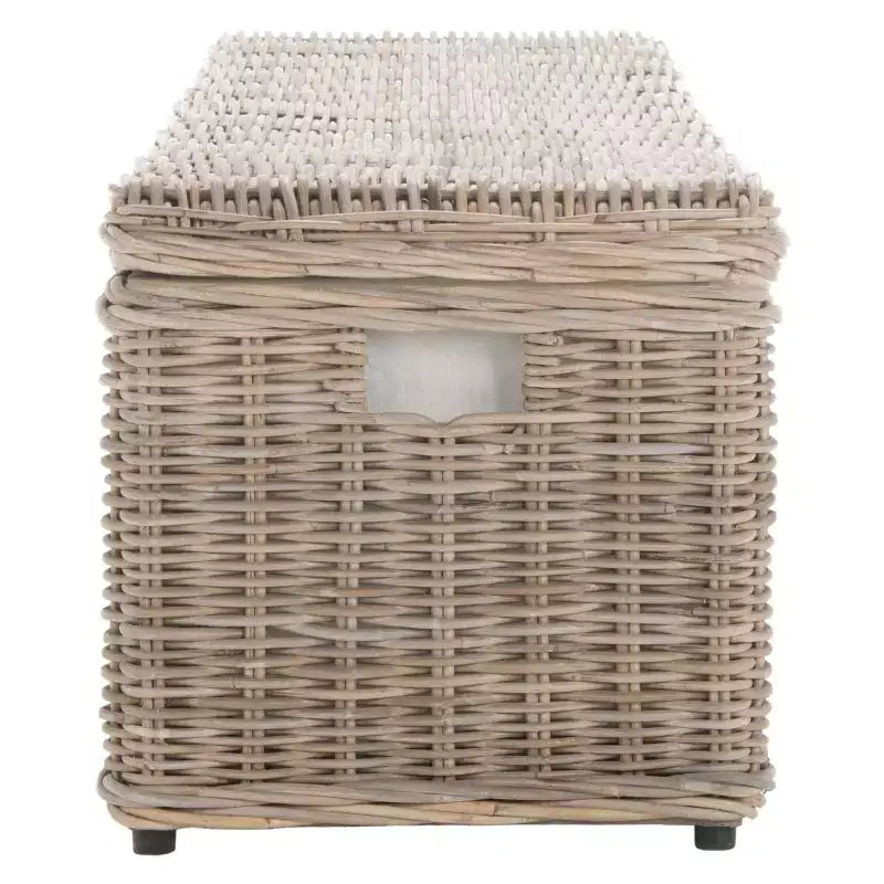 Banc Caius avec rangement - SEA7017 - Gris - Safavieh