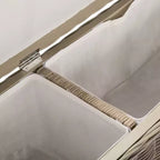 Banc Caius avec rangement - SEA7017 - Gris - Safavieh