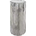 Uttermost Echo 11 Wide Polished Dark Nickel Drink Table