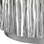 Table d'appoint Uttermost Echo 11, en nickel noir poli