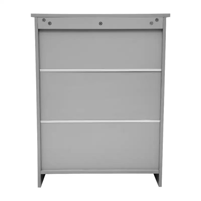 Meuble de rangement pour salle de bain Emma et Oliver avec étagère intérieure réglable, portes à fermeture magnétique et étagère supérieure ouverte