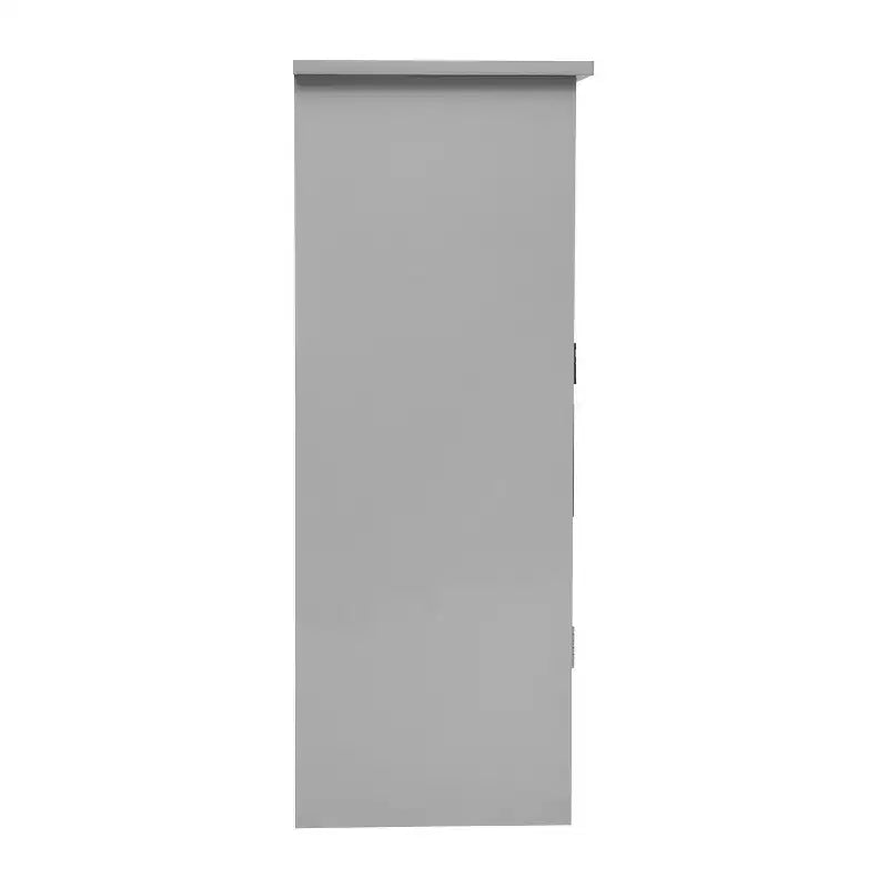 Meuble de rangement pour salle de bain Emma et Oliver avec étagère intérieure réglable, portes à fermeture magnétique et étagère supérieure ouverte