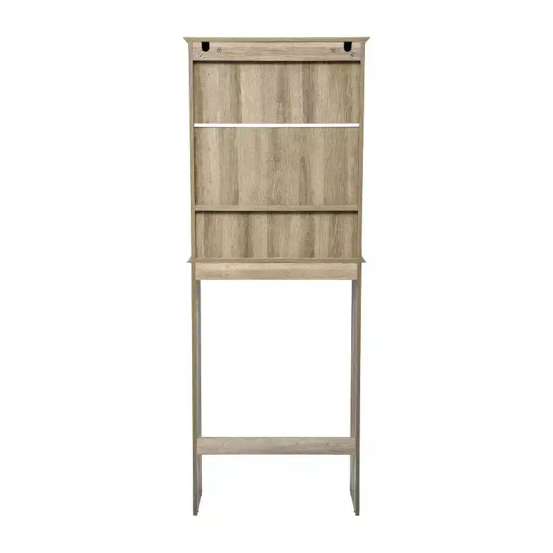 Meuble de Rangement de Salle de Bain Merrick Lane à Placer au-Dessus des Toilettes avec Étagères et Portes à Fermeture Magnétique