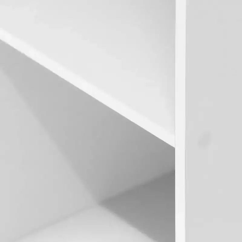 Furinno Étagère Réversible à 3 Cubes, Bibliothèque sur Pied Horizontale ou Verticale, Blanc/Vert/Bleu/Rose