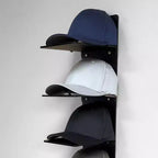 Présentoir à chapeaux mural en acrylique OnDisplay Luxe – Organisateur de casquettes de baseball