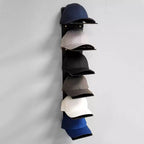 Présentoir à chapeaux mural en acrylique OnDisplay Luxe – Organisateur de casquettes de baseball