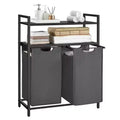 VASAGLE Laundry Hamper, Laundry Basket, Laundry Sorter with 2 Pull-Out and Removable Bags