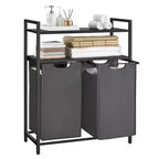 VASAGLE Laundry Hamper, Laundry Basket, Laundry Sorter with 2 Pull-Out and Removable Bags
