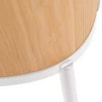 LeisureMod Tule Chaise de Salle à Manger Moderne avec Assise en Cuir PU, Velours ou Daim et Cadre en Acier Blanc - Cuisine, Salle à Manger, Maison, Café, Sièges