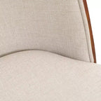 LeisureMod Tule Chaise de Salle à Manger Moderne avec Assise en Cuir PU, Velours ou Daim et Cadre en Acier Blanc - Cuisine, Salle à Manger, Maison, Café, Sièges