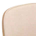 LeisureMod Tule Chaise de Salle à Manger Moderne avec Assise en Cuir PU, Velours ou Daim et Cadre en Acier Blanc - Cuisine, Salle à Manger, Maison, Café, Sièges