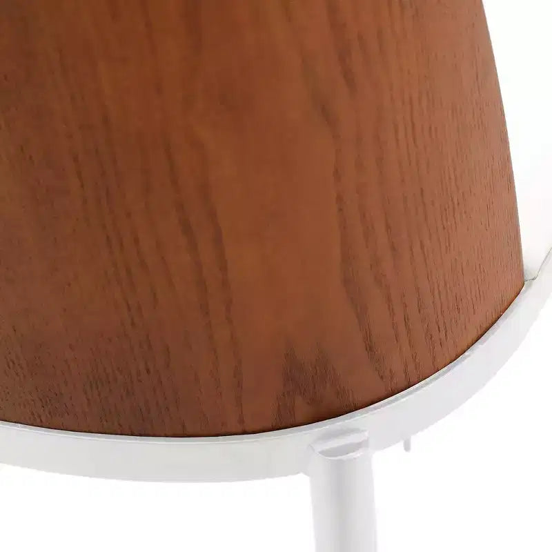 LeisureMod Tule Chaise de Salle à Manger Moderne avec Assise en Cuir PU, Velours ou Daim et Cadre en Acier Blanc - Cuisine, Salle à Manger, Maison, Café, Sièges