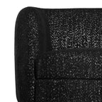 HOMES: Inside + Out Fauteuil d'appoint crapaud Pinehush Boho en tissu bouclé