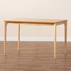 Table de salle à manger en bois Sherwin Baxton Studio