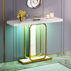 Tribesigns Table Console Moderne avec Lumières LED, Table d'entrée 41.33