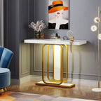 Tribesigns Table Console Moderne avec Lumières LED, Table d'entrée 41.33