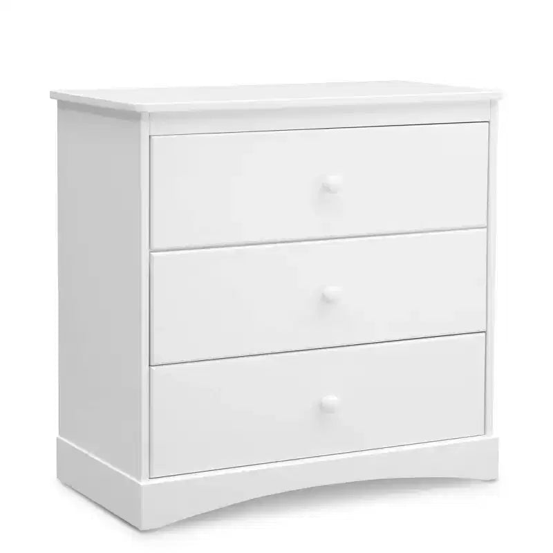 Commode 3 tiroirs Delta Children Skylar avec plan à langer et tiroirs à verrouillage