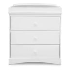 Commode 3 tiroirs Delta Children Skylar avec plan à langer et tiroirs à verrouillage