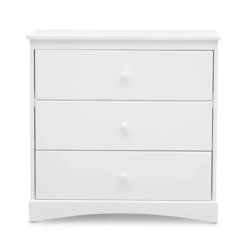Commode 3 tiroirs Delta Children Skylar avec plan à langer et tiroirs à verrouillage