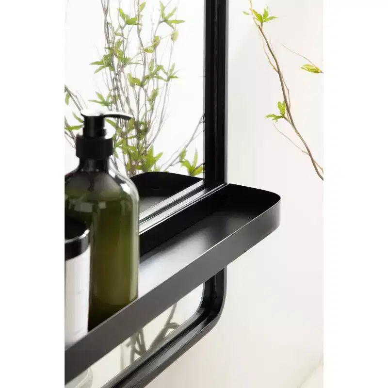 Miroir mural rectangulaire avec étagère Estero Kate & Laurel All Things Decor