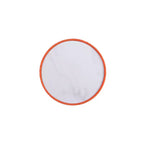 Manhattan Comfort Lot de 2 tables d'appoint rembourrées en similicuir moderne Anderson
