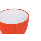 Manhattan Comfort Lot de 2 tables d'appoint rembourrées en similicuir moderne Anderson