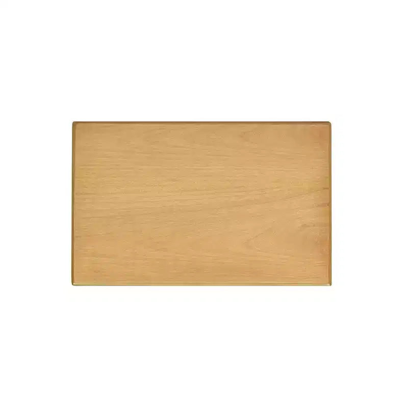 Table d'appoint de rangement Easton 28 Modern Farmhouse avec 1 tiroir et une étagère, bois brun naturel