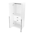 Manhattan Comfort Lot de 2 Armoires Penderies Lee à 2 Portes