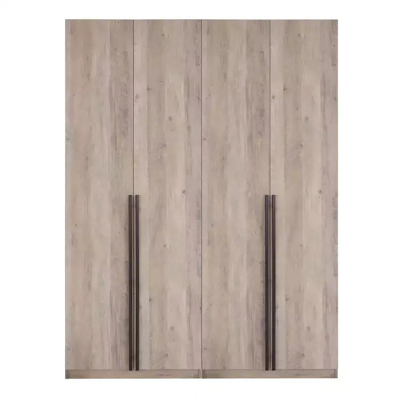 Manhattan Comfort Lot de 2 Armoires Penderies Lee à 2 Portes