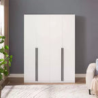 Manhattan Comfort Armoire modulable 2 pièces Lee 4 portes et 8 étagères