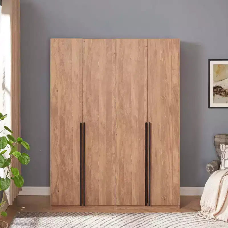 Manhattan Comfort Armoire modulable 2 pièces Lee 4 portes et 8 étagères
